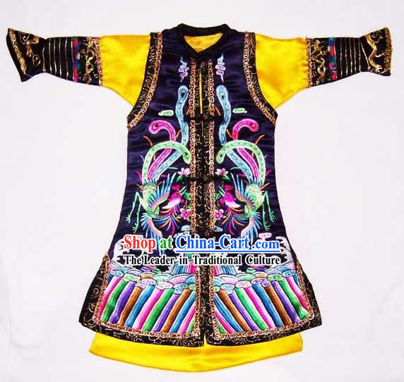 100_ Hand Made Embroidery Imperial Gown of Chinese Emperor