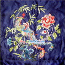 Chinese Classic Hand Made Embroidery Flake-Phoenix