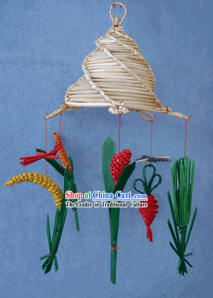 China Hand Made Wheat Stalk Windbell-Harvest