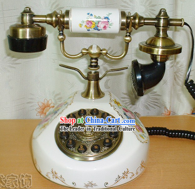 Chinese Traditional Old Antique Style Telephone