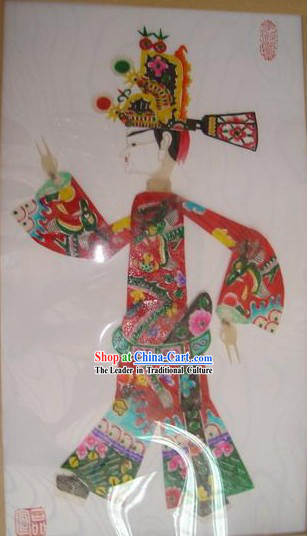 Traditional Chinese Hand Carved Shadow Play - Xi Men Qing _Playboy_
