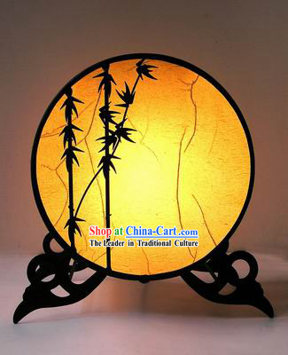 Chinese Ancient Palace Bamboo and Moon Lamp_Lantern_