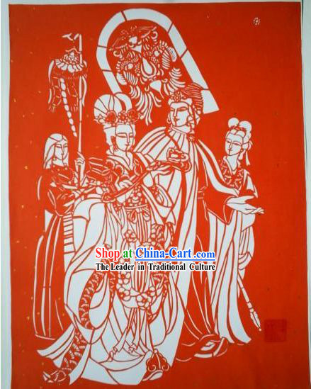 Chinese Paper Cuts Classics-Zhao Jun Chu Sai