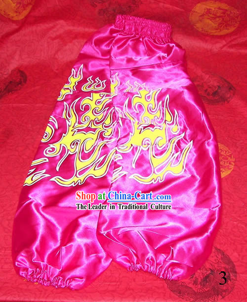 Pink Professional Competiton and Performance Dragon Dancer and Lion Dance Pants