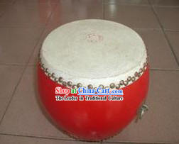 Chinese Traditional 20cm Diameter High Zhan _Standing_ Drum