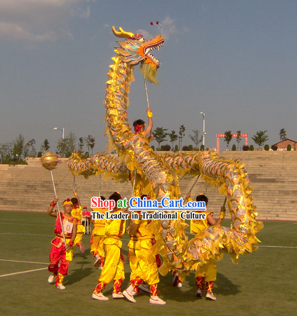 Lightweight Net Dragon Dance Costumes Complete Set