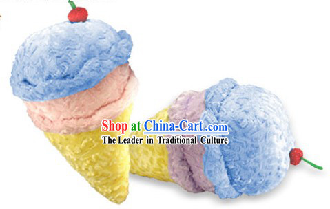 Ice-Cream Cone Downy Feathers Pillow