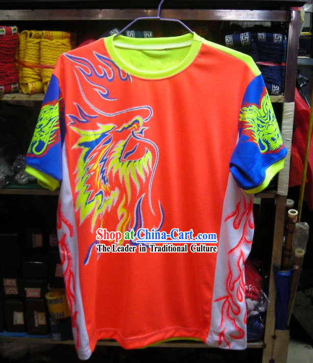 Professional Luminous Dragon Dance Performance T-shirt