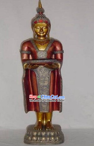 Large Southeast Asia Thai Figurine of Buddha