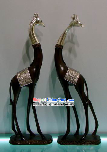 Large Southeast Asia Thai Giraffe Statue