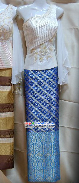 Thai Classic National Costume Complete Set