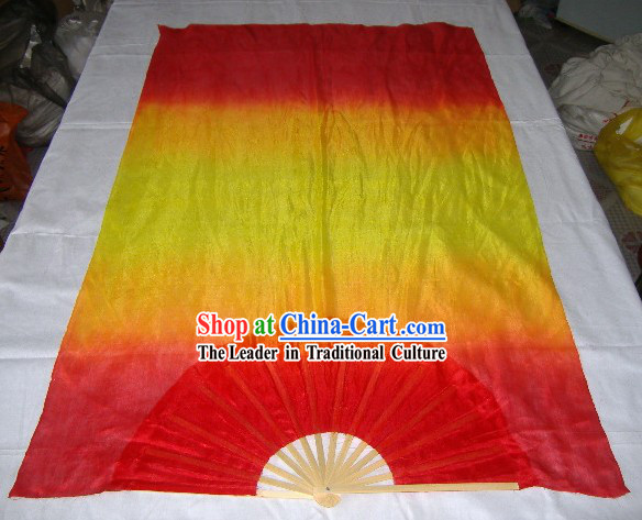Chinese Colour Changing Silk Fan