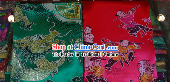 Chinese Traditional Wedding Bedcover - Hundreds of Children