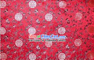 New Year Celebration Silk Fabric