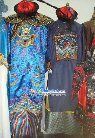 Top Quality Chinese Movie Vampire Dress Costumes and Hat for Halloween