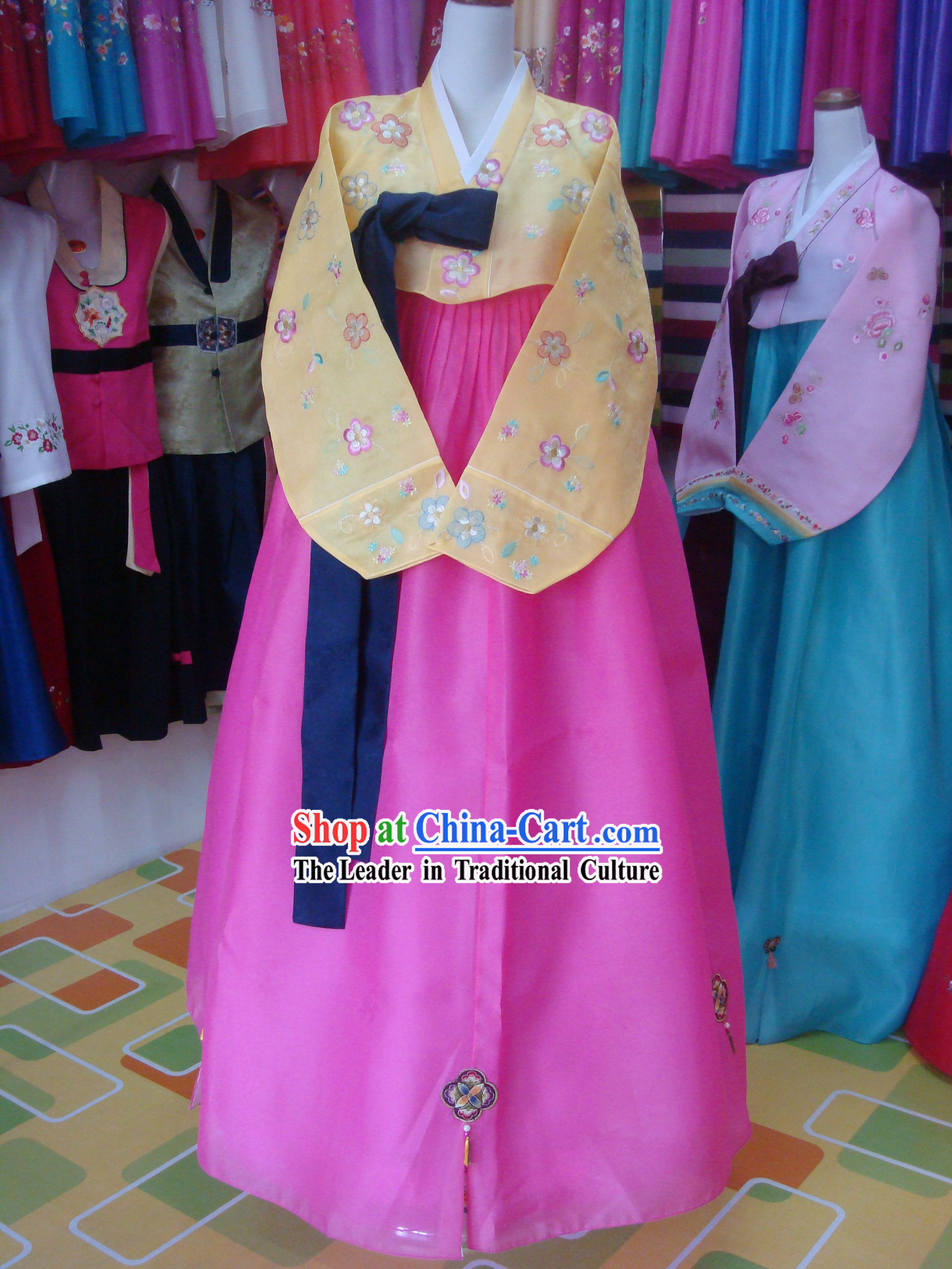 Korean Mother Hanbok Wedding Dress