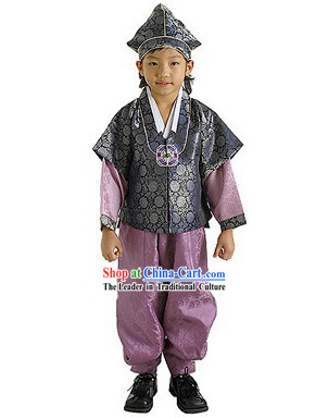 Traditional Korean Hanbok for Children