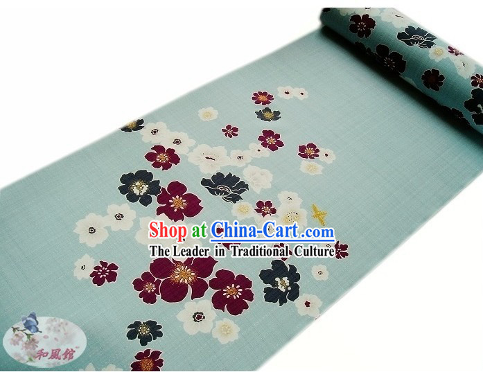 Traditional Japanese Kimono Dress Fabric