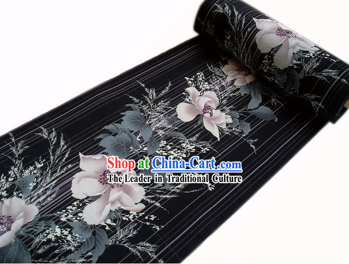 Traditional Japanese Kimono Fabric