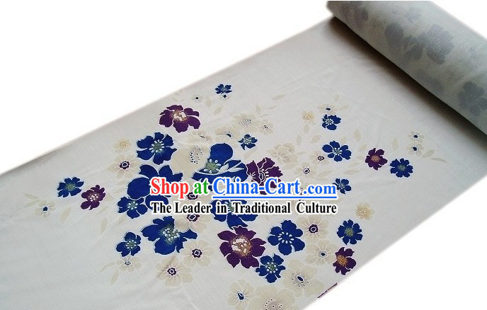 Traditional Japanese Kimono Fabric