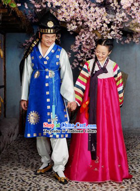 Ancient Korean Hanbok for Men and Women