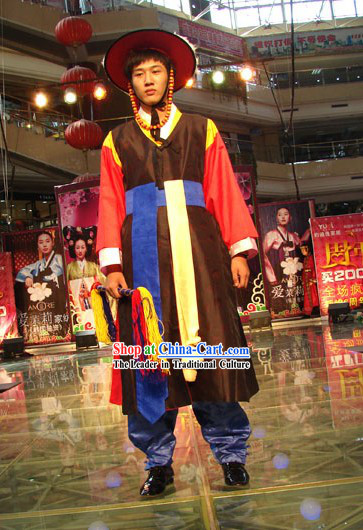 Korean Folk Dance Costumes Set