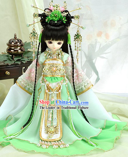 Chinese Traditional Princess Costumes Complete Set