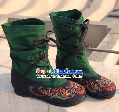 Traditional Chinese Ethnic Boots