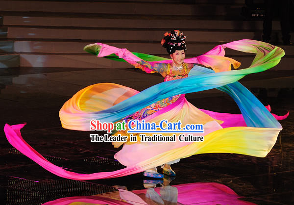 Chinese Classical Long Silk Dance Ribbon