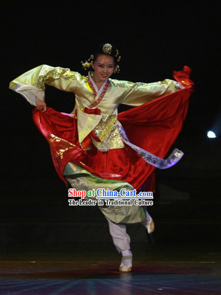 Traditional Korean Dance Costumes Complete Set