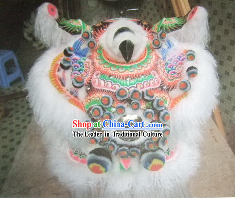 Old Style FUT SAN Lion Dance Master Costume Complete Set