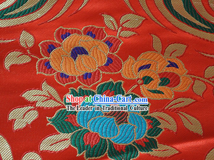 Traditional Chinese Tibetan Brocade Fabric