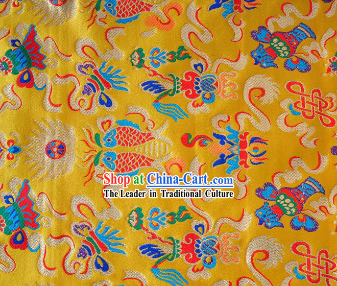 Traditional Chinese Lucky Brocade Fabric