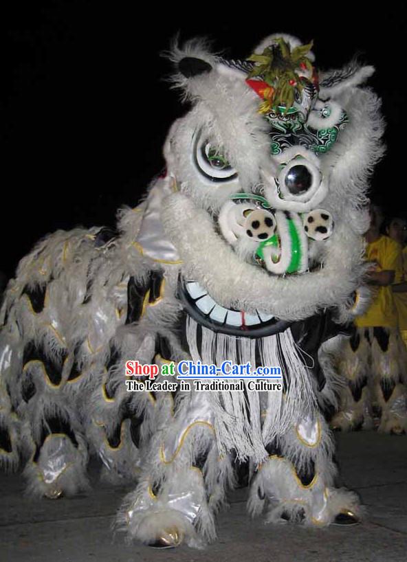 Supreme Chinese Classic Happy Ceremony Lion Dance Costume Complete Set