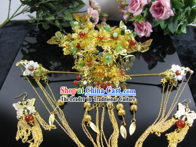 Ancient Chinese Royal Wedding Hair Accessories