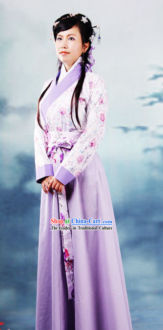 Traditional Chinese Hanfu Clothing Complete Set for Women