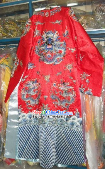 Chinese Beijing Opera Embroidered Dragon Costumes