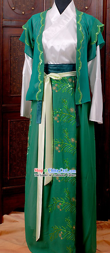 Ancient Chinese Swordsman Costume for Women