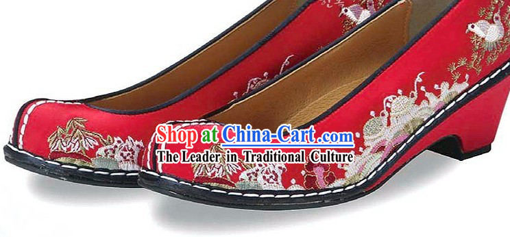 Traditional Korean Embroidery Shoes for Women