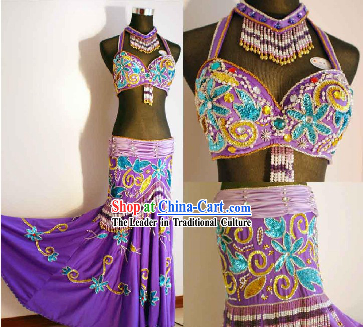 Top Belly Dance Costumes Complete Set for Women