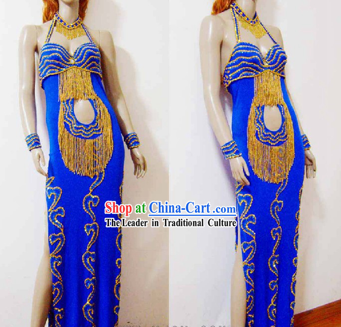 Top Egyptian Belly Dance Costumes Complete Set for Women