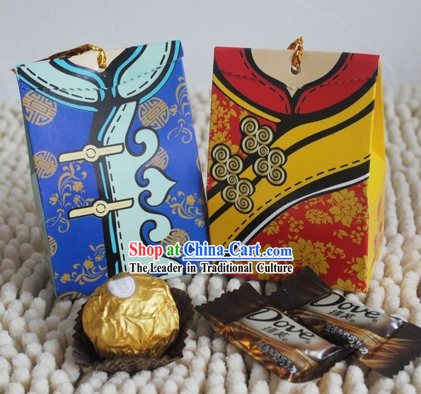 Traditional Chinese Wedding Sugar Box 100 Pieces Set