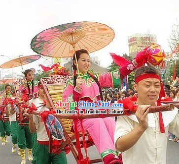 Hand Painted Chinese Dance Umbrella