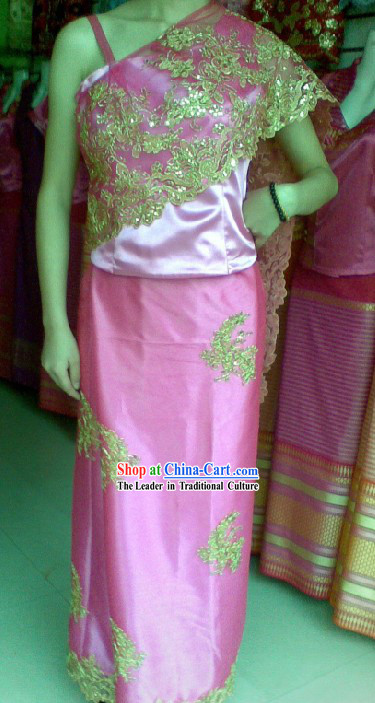 Traditional Thailand Dress Set for Women