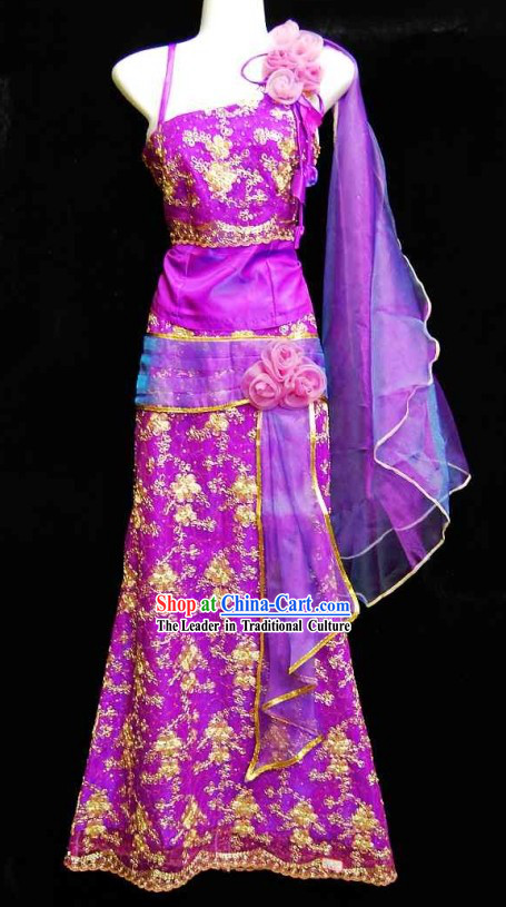 Traditional Thai Wedding Dress for Women