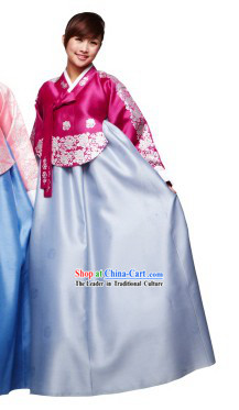 Ancient Korean Hanbok Costumes Set for Women