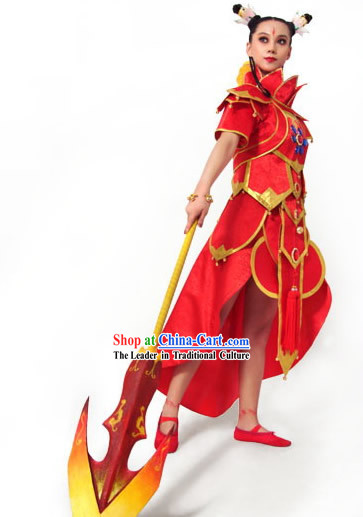 Nezha Deity Character Costumes Complete Set