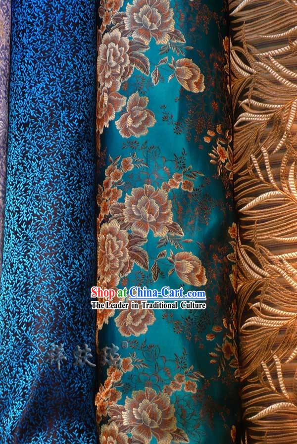 Traditional Chinese Beijing Rui Fu Xiang Silk Fabric