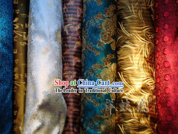 Traditional Chinese Beijing Rui Fu Xiang Silk Fabric