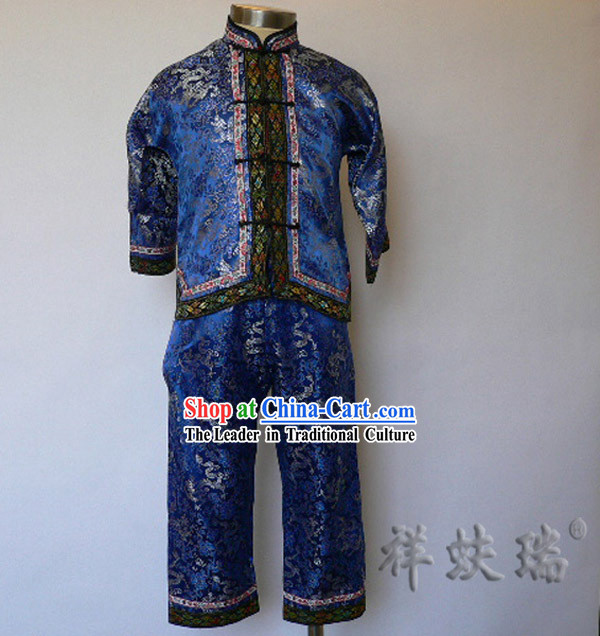 Beijing Rui Fu Xiang Silk Suit for Boys